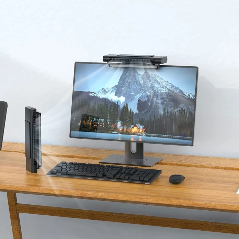 

Персональный Регулируемый туманообразующий охладитель воздуха, ночная версия, Тихий стол, портативный кондиционер, монитор увлажнителя, вентилятор