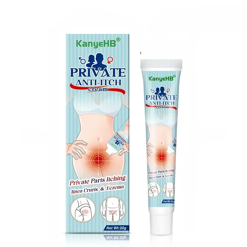 Private Part thigh Anti Itch Cream Unisex Intimate Area Antibacterial Vagina Odor Removal Fungi for Men Women Deodorant Ointment