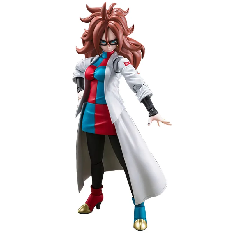 

BANDAI SPIRITS S.H.Figuarts Android #21 Dragon Ball Fighter Z Anime Figure Model Collecile Action Toys Gifts