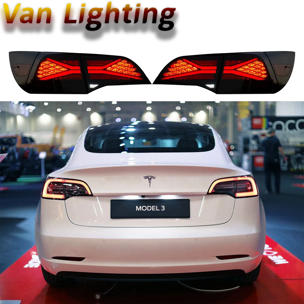 

1PC 12V Car Tail Lamp OEM For TESLA Model 3