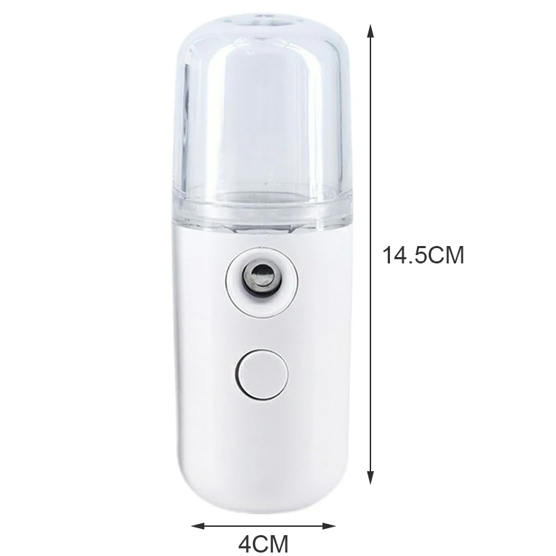 Mini humidificateur portable aste sans fil, pulvérisateur de visage personnel, brumisateur frais, voiture, maison, bureau, petit, 30ml