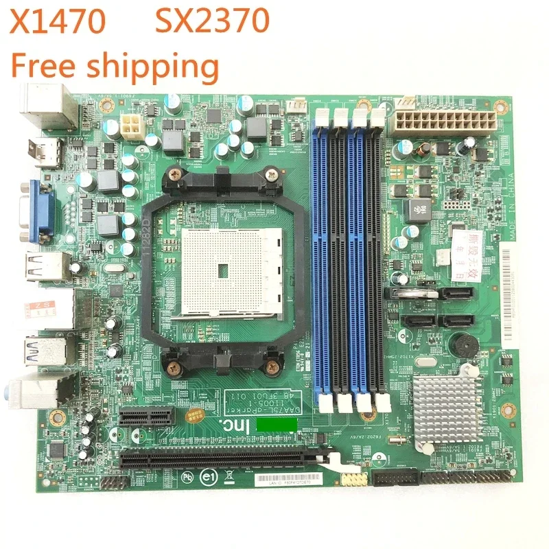 For Acer X1470 SX2370 Desktop Motherboard DAA75L/aparker 11005-1 48.3FU01.011 Mainboard 100%tested fully work 4 For Acer X1470 SX2370 Desktop Motherboard DAA75L/aparker 11005-1 48.3FU01.011 Mainboard 100%tested fully work - Image 2