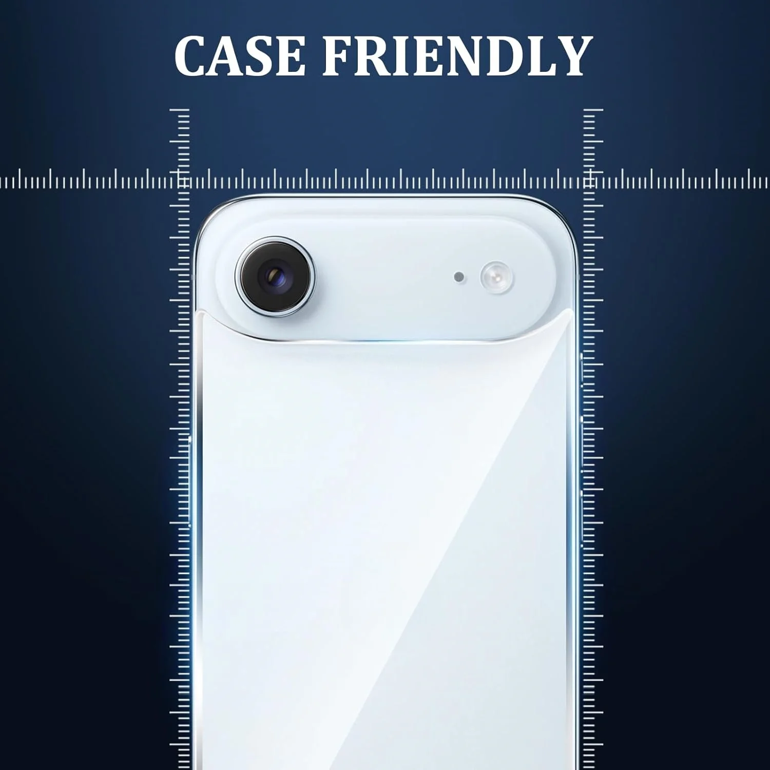Premium Tempered Glass Back Screen Protector Film - 1-4 Pack