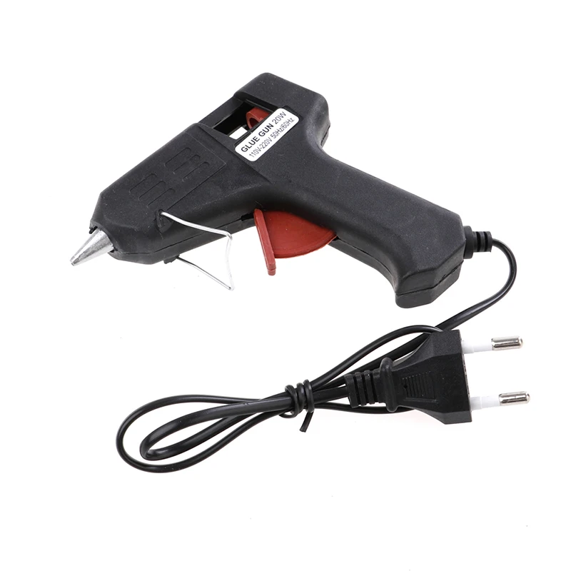 Pro Hot Melt Glue Gun Heater Trigger Electric Heating Repair Tool 20W hot melt glue gun hot glue gun