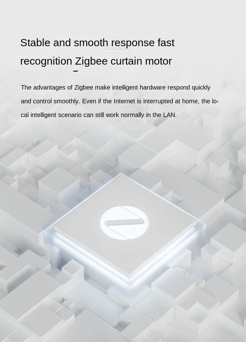 Smart Curtain Motor C2 Zigbee Electric Track Automatic Track High Torque Motor R