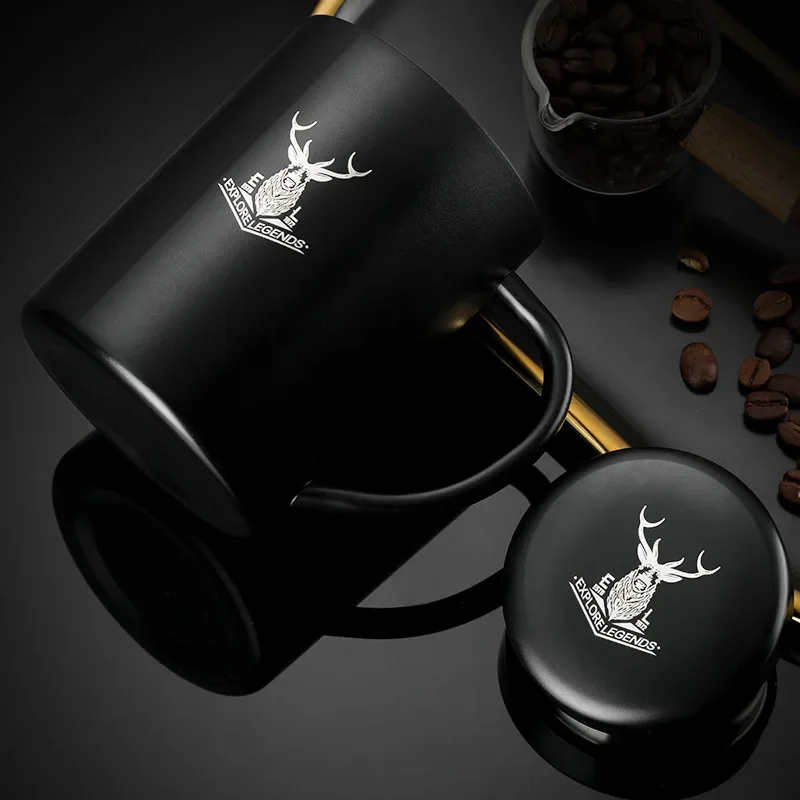 304 Stainless Steel Thermal Mug With Lid