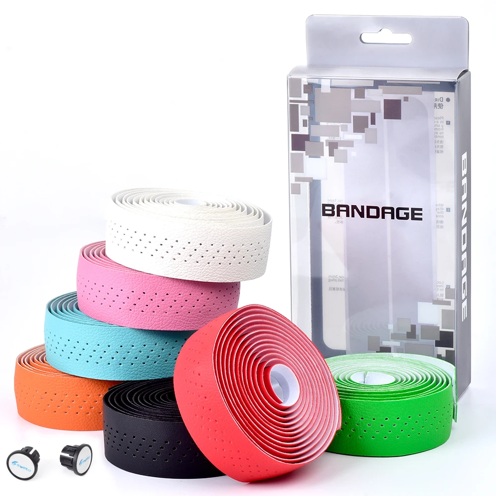 SWTXO Bicycle Punch Handlebar Tape Road Bike Handle Grip Tape Cycling Anti slip Winding Bar Tape
