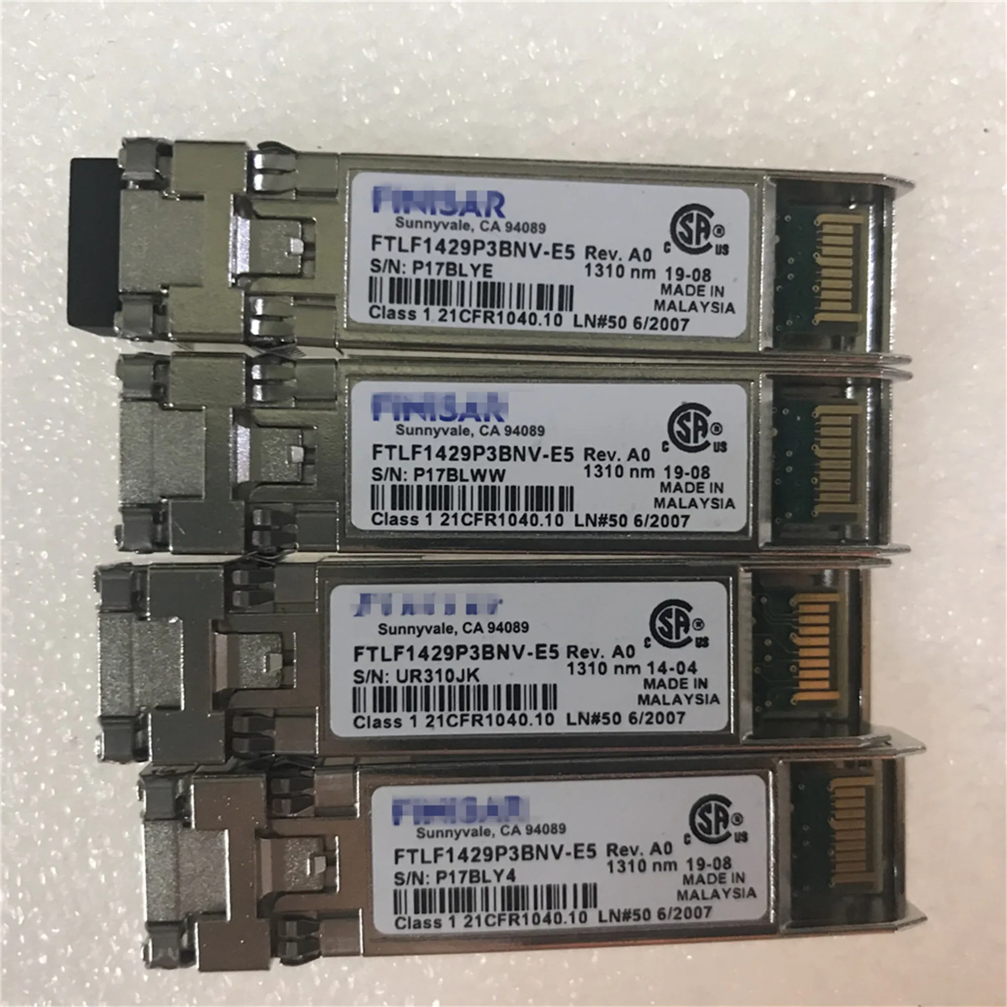 finisar SFP 16G/FTLF1429P3BNV-E5 16G 1310nm SFP+/Network adapter Switch Optical fiber module/finisar 16g Transceiver Single mode finisar 8g sfp 10km optical fiber ftlf1428p2bnv e5 8gb single mode optical transceiver finisar 8g switch module