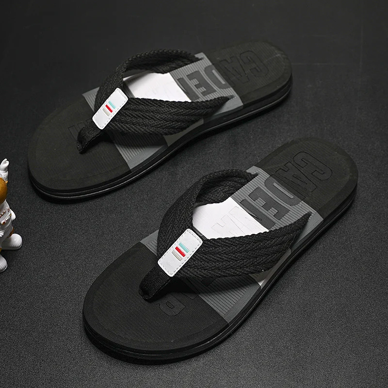 Pánské žabky, pohodlné, protiskluzové, letní pantofle, pantofle pro vnitřní i venkovní použití, měkké pěnové pantofle_voghion.com