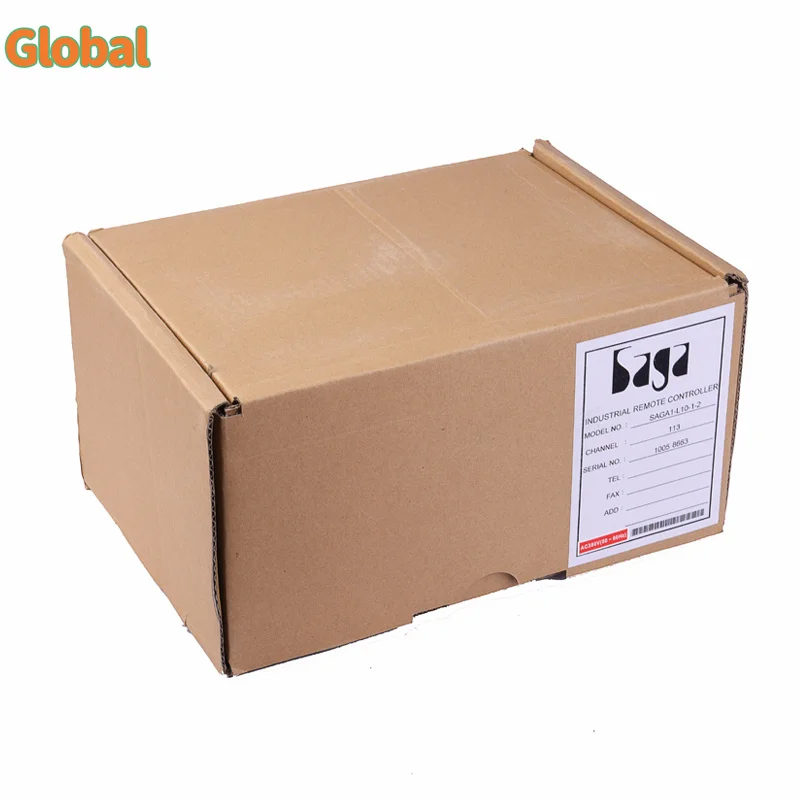 Saga L10 8 buttons double speed Industrial Wireless Radio Crane Remote Control switches Hoist overhead bridge Crane Controller