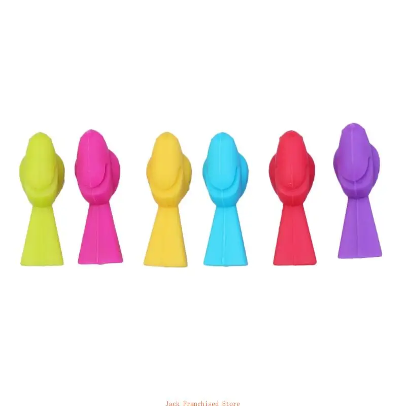 Wine Glass Markers Set of 18 Bird Silicone Drink Glass Identification Cup Labels, Signs