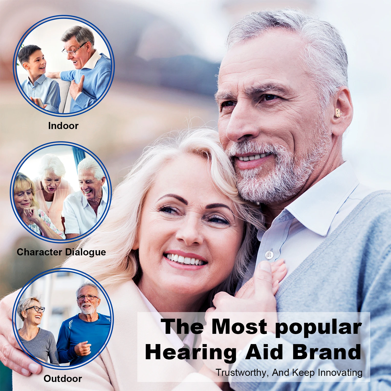 Mini Adjustable Sound Amplifiers Portable Hearing Aid Invisible In- Ear Hearing Aids Hearing Amplifier 5
