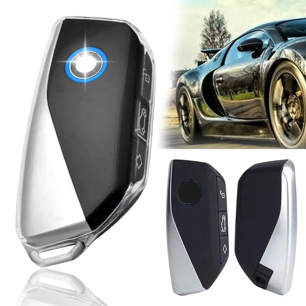 

Transparent Remote Key Case Key Protector Holder Car Key Cover Soft TPU Full Protection for BMW Energy Ix XM I7 X7 7 Series 2023