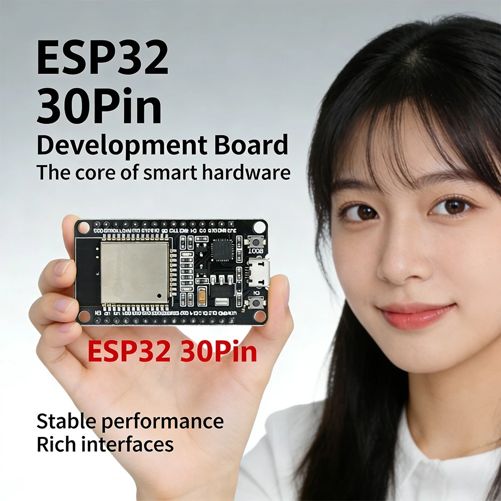รูปสินค้า บอร์ดพัฒนา ESP32 WiFi+Bluetooth IoT สำหรับโปรเจกต์อัจฉริยะ