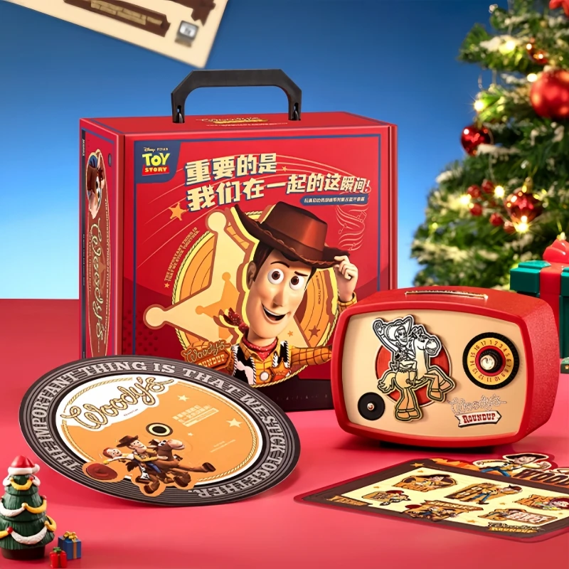 Disney Toy Story 4 Woody Retro Bluetooth Speaker Cartoon Girl Wireless Portable Cute Speaker Regalo Di Compleanno Di Natale Creativo