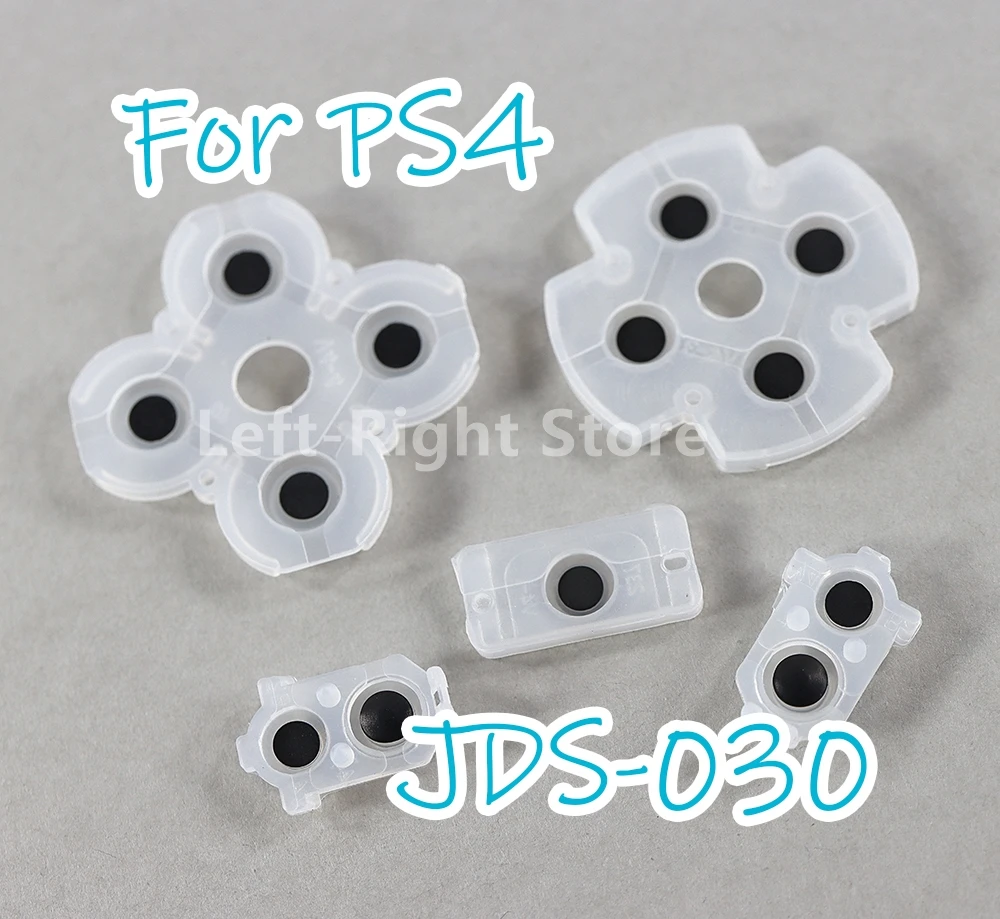 100Set Per Sony Playstation 4 Controller Ps4 Cuscinetti Conduttivi In Gomma Siliconica Per Dualshock 4 Jds 030 Jdm 030 D Pulsanti Pad