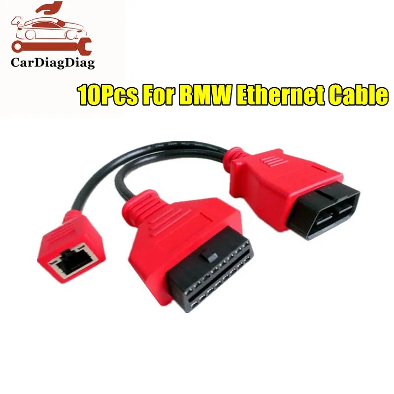 10 Pezzi Per Cavo Ethernet Bmw Per Cavo Ethernet Bmw Serie F Per Autel Ms908 Pro /Ms908S Pro/Maxisys Elite/Im608 Spedizione Gratuita