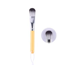  Mini Skin Care Brush SPA Professional Wool Fiber Brush Head Facial cleansing brush  Face Cosmetic Tool Facial Mask Brush 