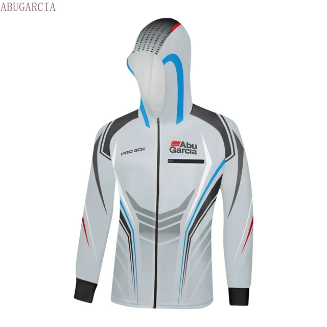 ABUGARCIA Hooded Fishing Jerseys Quick Drying Sun Protection