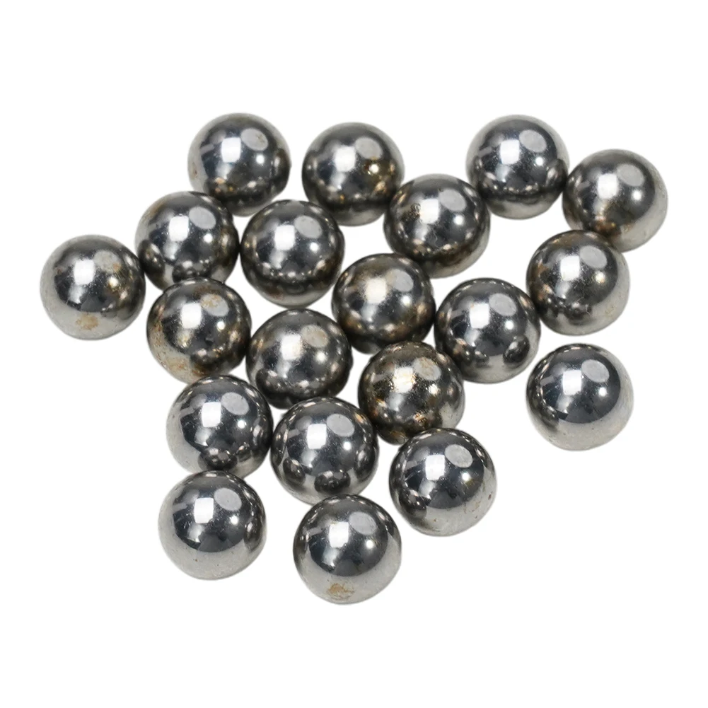 MTB Bike Bearing Steel Balls For Wheel Hub 4.76MM 3/16in Front Or 6.35MM 1/4in Rear Replaceable Ball Cycling Equipment Parts 1piece bike rear derailleur fixing bolts mtb for jockey wheel screws for tz style steel cycling pulley wheel y1qe