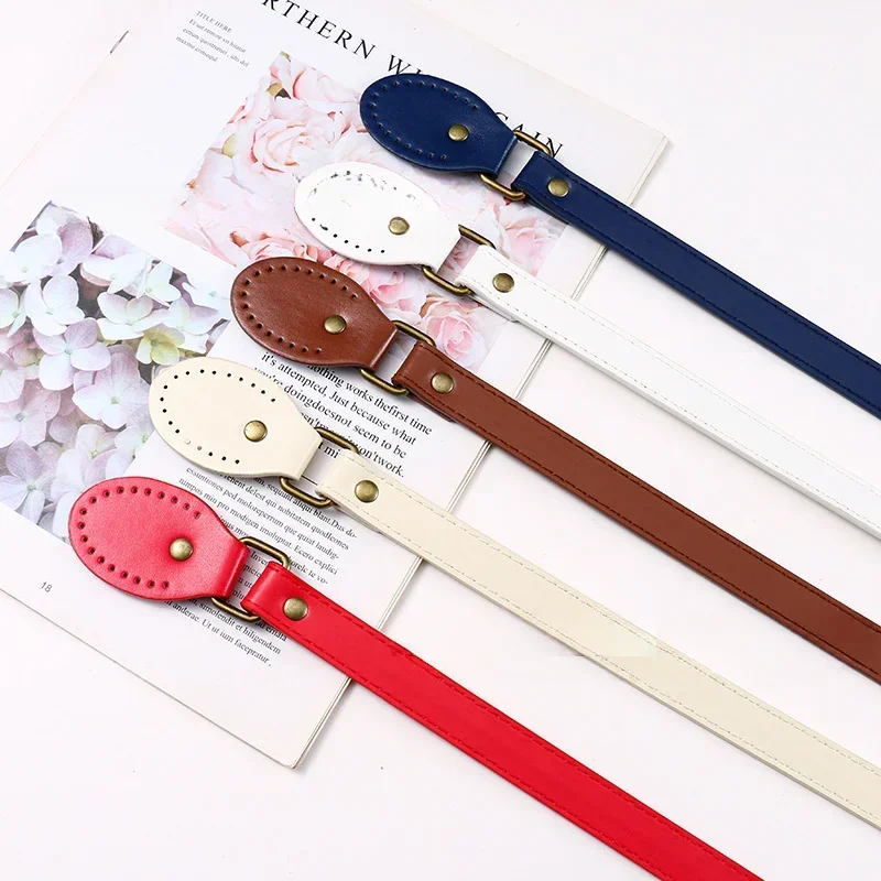 66cm Shoulder Bag Straps Bag Handles DIY Replacement Women Purse Crossbody Handbag Pu Leather Handle Belts Strap Bag Accessories