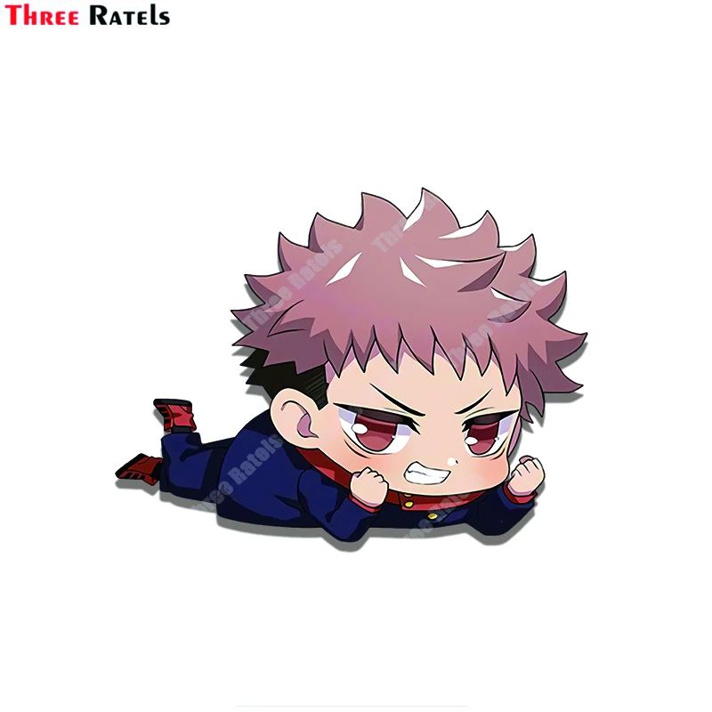 Personalized Yuji Itadori Jujutsu Kaisen Soccer Theme Auto Sun Shade with Dynamic Kick Pose and Red Black Flame Graphic Design TS04