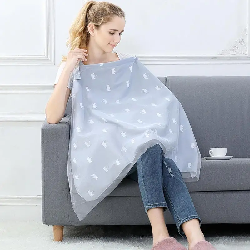 Breathable Breastfeeding Cover Baby Feeding Nursing Covers Adjustable Nursing Apron Outdoor Privacy Cover Mother Cloth
