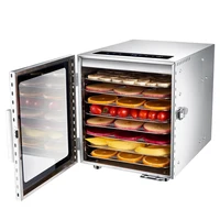 220V 8 Layers Fruit Dryer Food Fruit Dryer Bean Dissolving Pet Food сушилка для фруктов Stainless Steel Food Dehydration 1