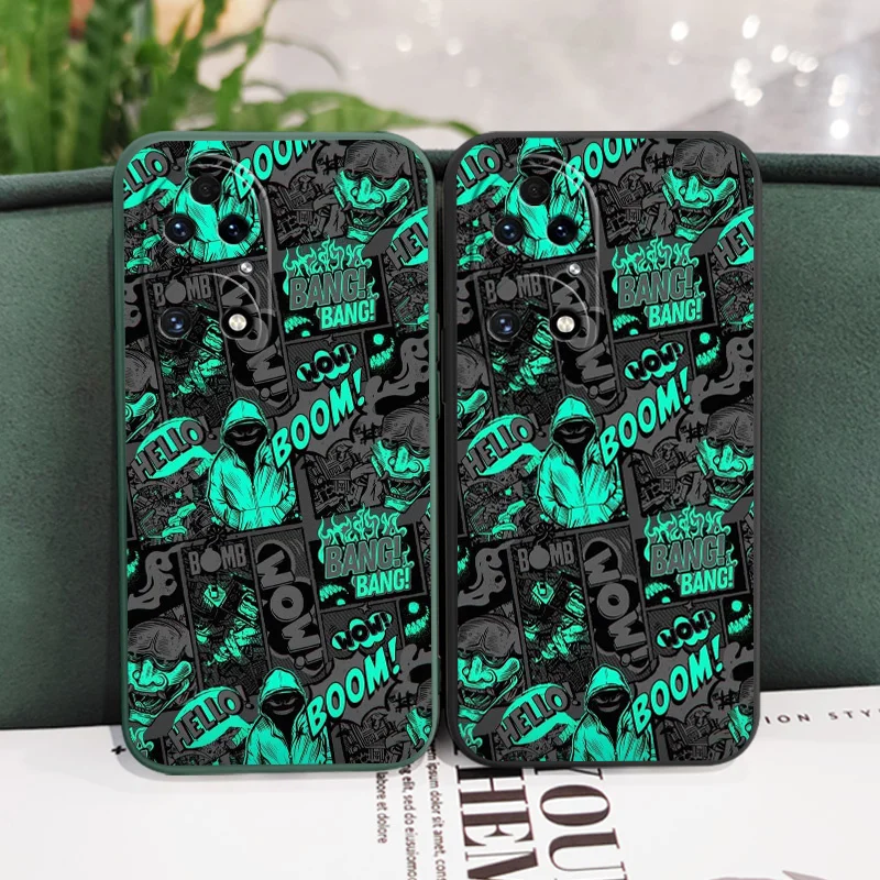 Blackened Clown Design Phone Case Cover