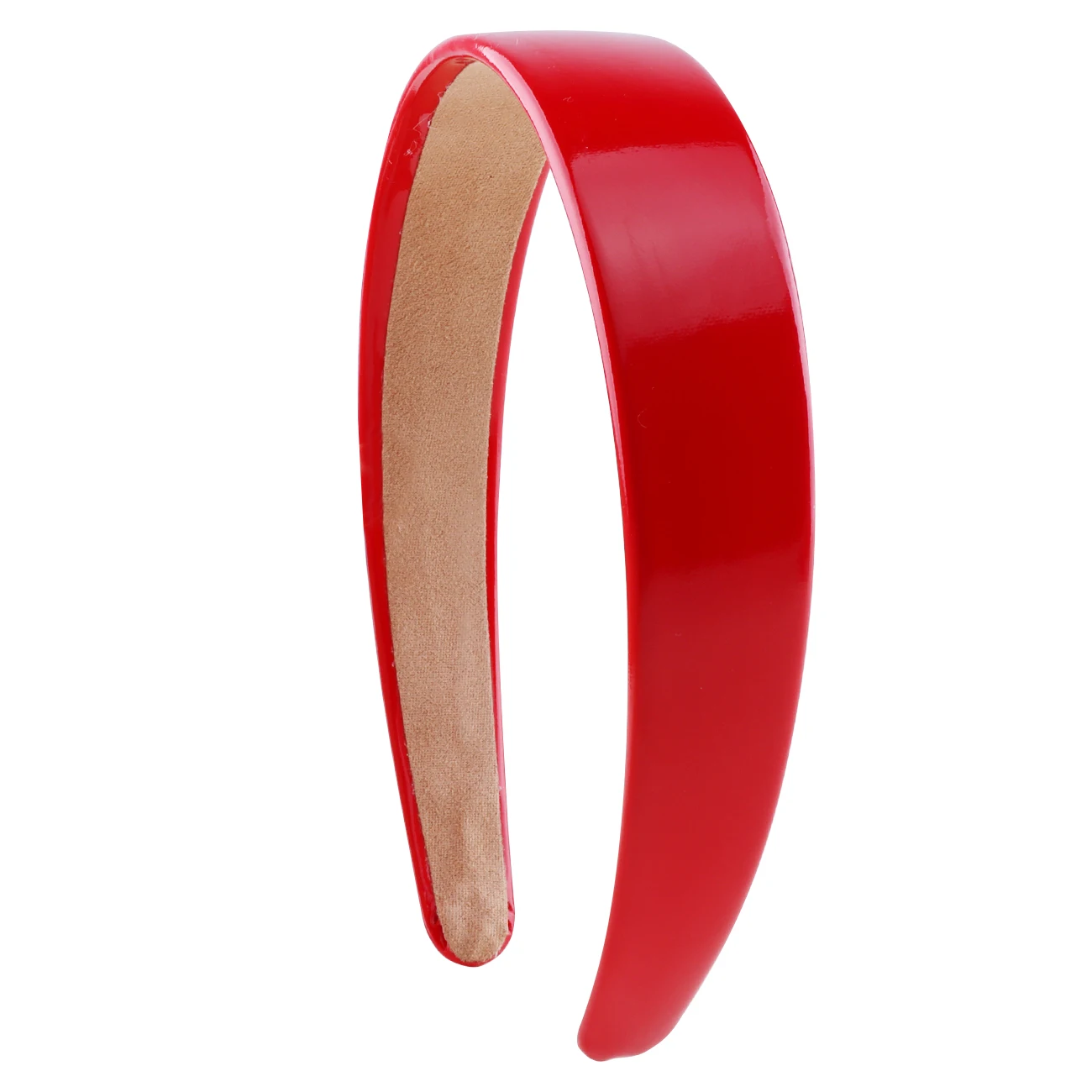 1,18 Zoll PU-Leder-Stirnband, breit gepolstert, rutschfest, modische Haarbänder, niedliche Damen-Stirnbänder, DIY-Haar-Accessoires – Detail 17