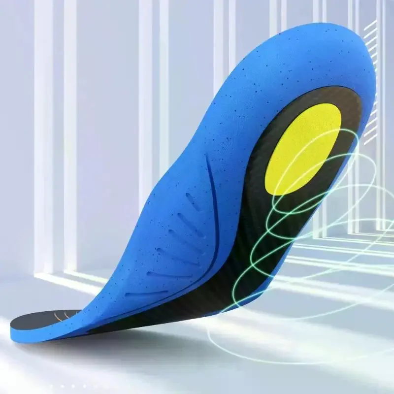 Carbon Fiber Shock-Absorbing Lightweight Sports Insoles
