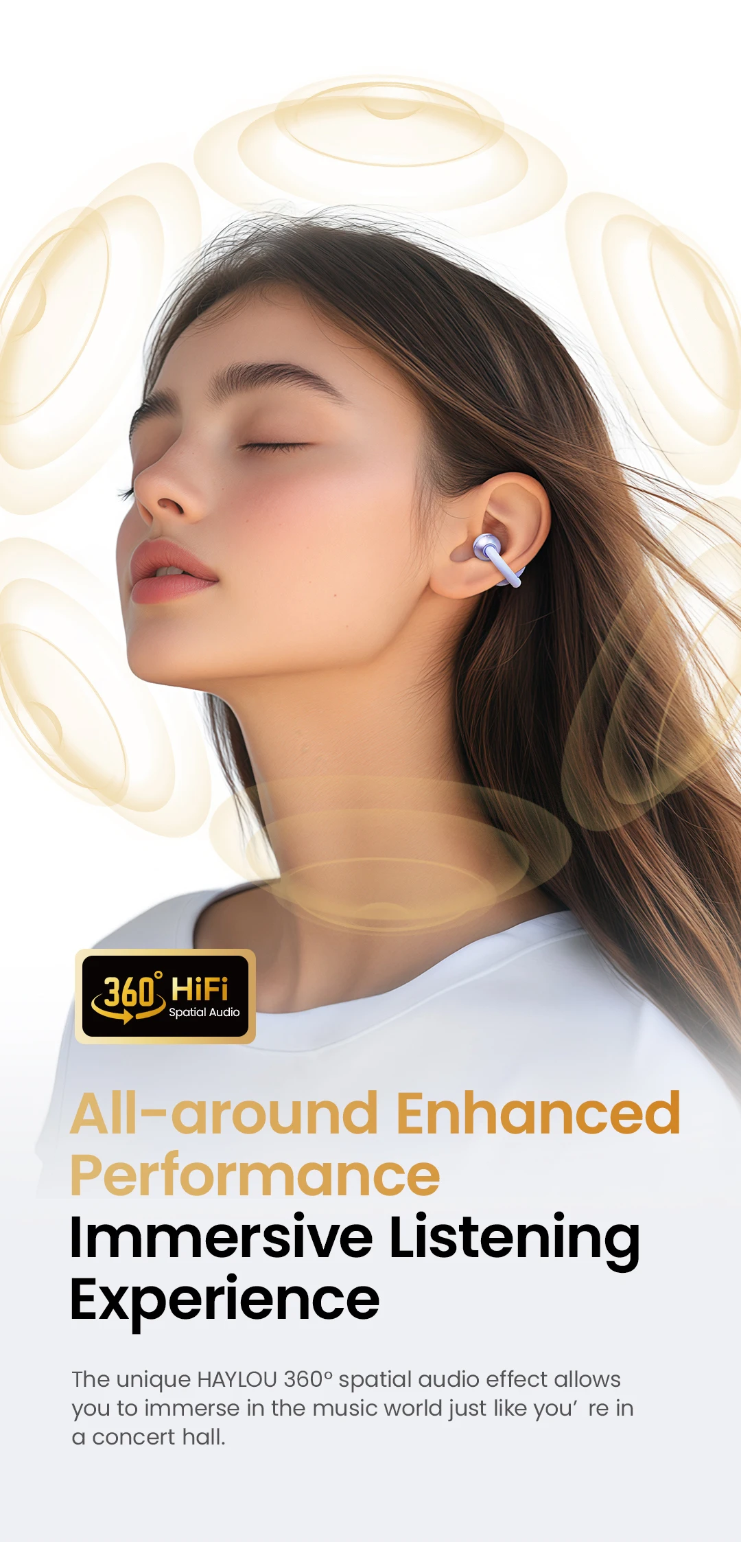 HAYLOU AirFree Ear Clip Earphones description image 8