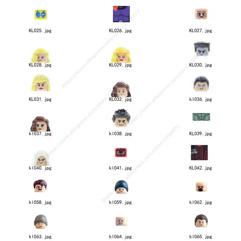 

Single models Action Figures accessories Building Blocks toys for Series-132