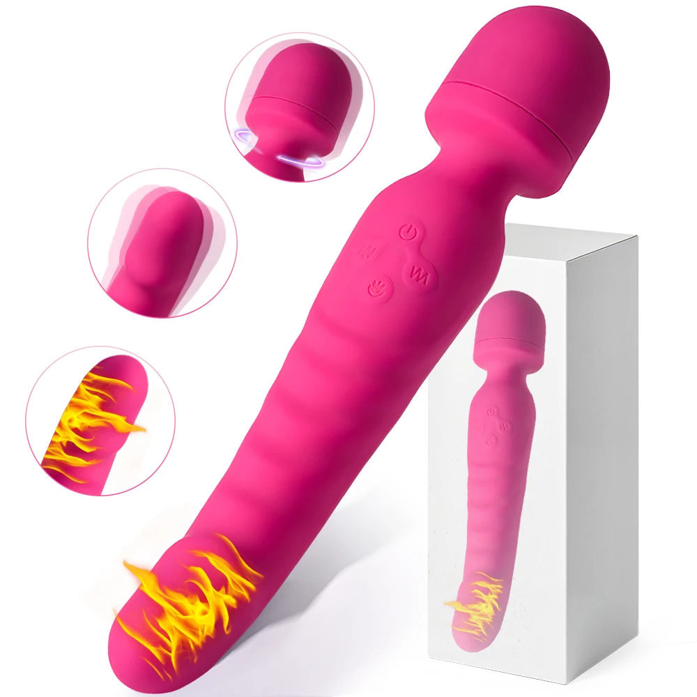 Powerful AV Magic Wand Dildo Vibrator for Women Clitoris Stimulator Erotic Toys G Spot Vagina Massager Adult Sex Toys for Female