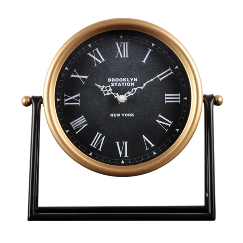 

Desktop Time Clock Silent Clock Decorative Crafts Party Decoration Ornaments
