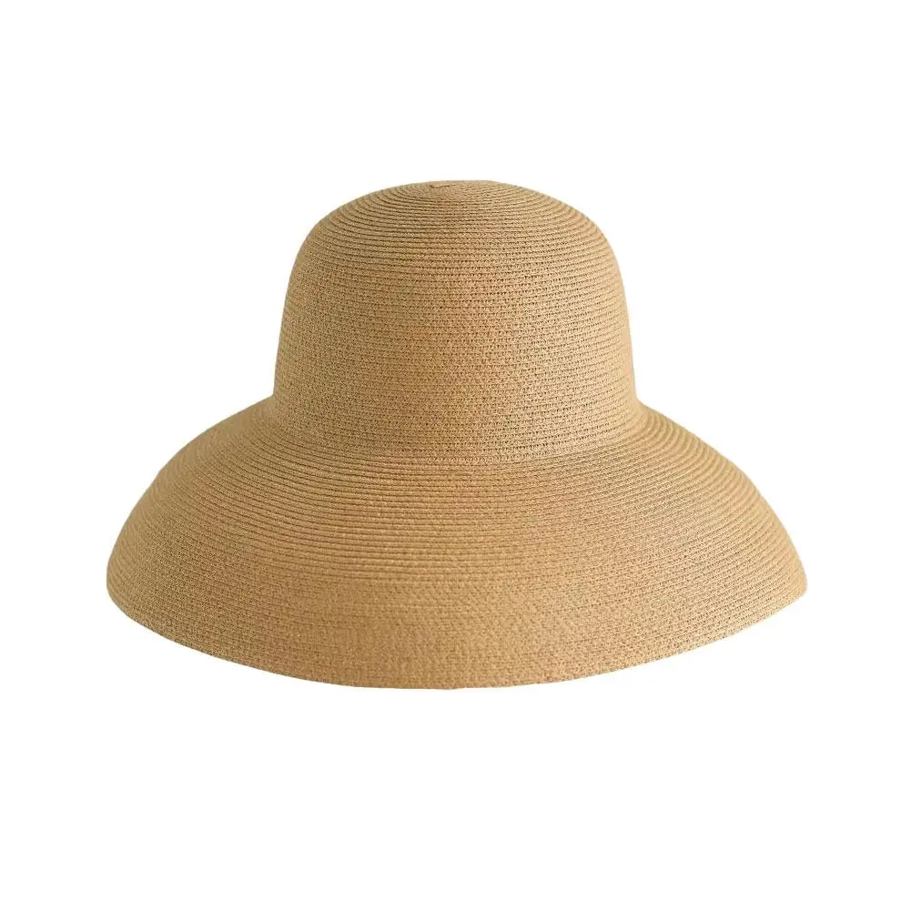 Eleganter Damen Strohhut Mit Breiter Krempe Für Den Sommer Strand_voghion.com