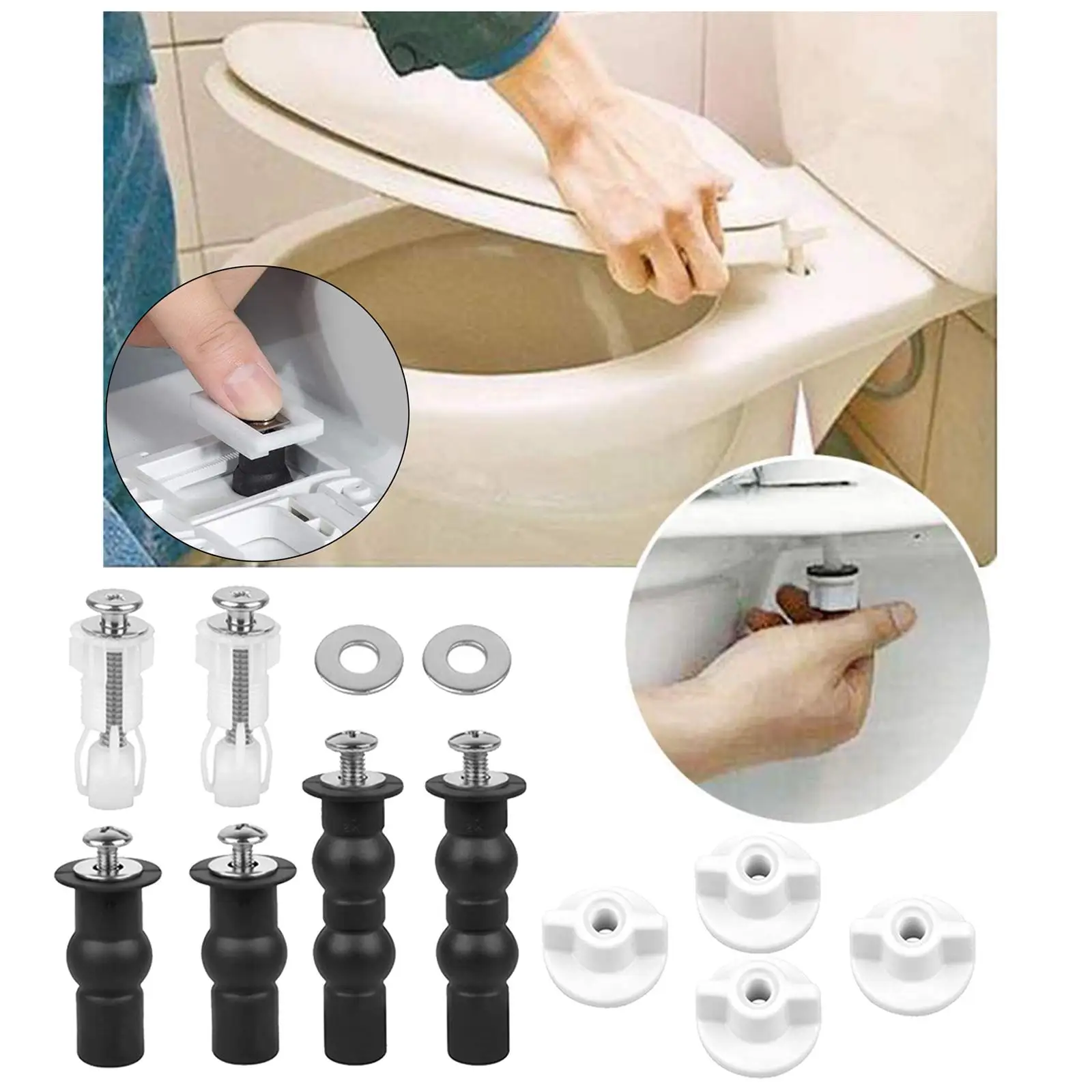 Universal Screw Toilet Toilet Seat Fixing Screws Toilet Cover