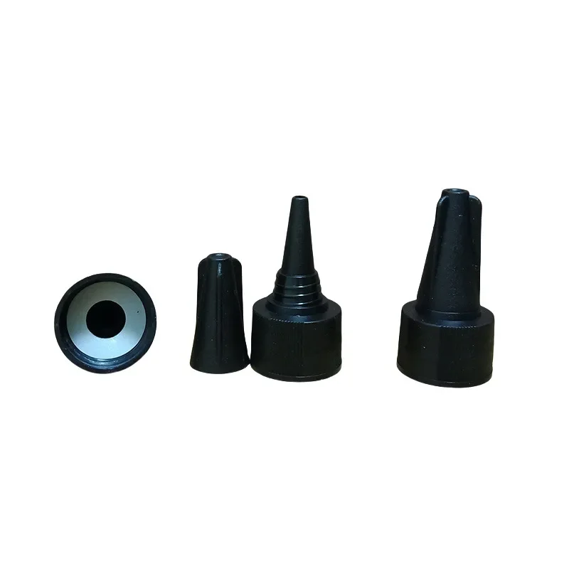 Black 20mm Sharp Nose Cover Plastic Fish Wing Sharp Nose Cover Ink Bottle Drip Ink Pet Casket And Ash Box