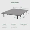 Adjustable Bed Frame Queen Size, Electric Base with Adjustable Bed Legs, Oxford Fabric Bedspread, Remote Control 2
