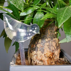Bird - Shaped Self - Watering Globes for Effortless Plant Care and Garden Hydration (WHITE)