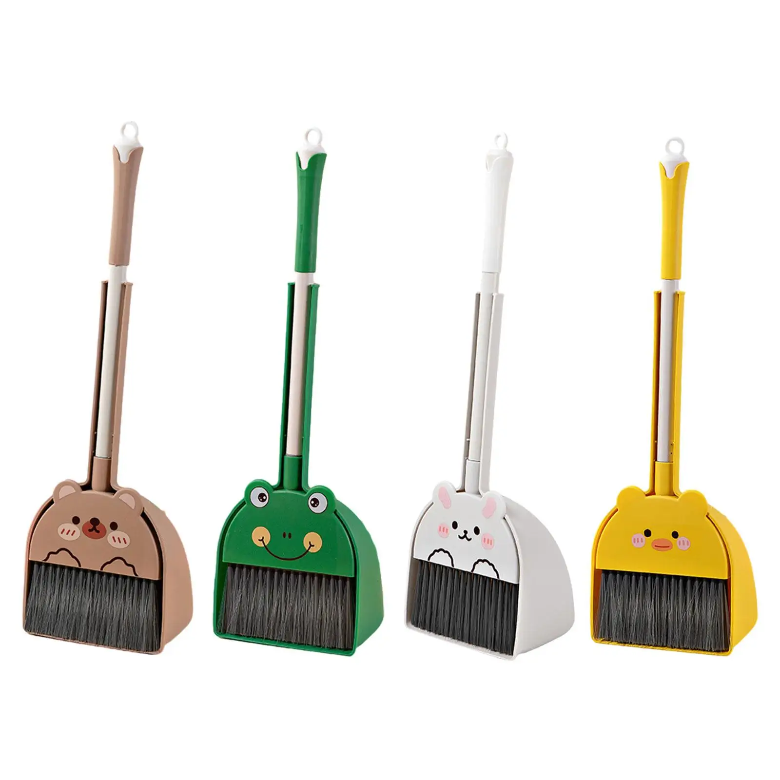 

Small Broom and Dustpan Set House Cleaning Gifts Children Sweeping House Cleaning Toy Set for Age 3-6 Boys Girls Birthday Gifts