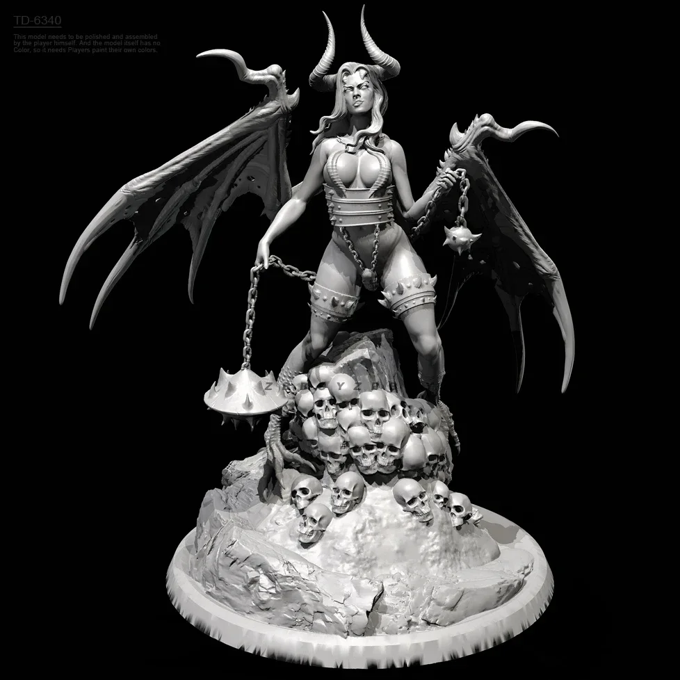 

50 мм, 75 мм, наборы моделей из смолы, красота, красота, бесцветные и самособранные (3D печать) Искусственная кожа/3D