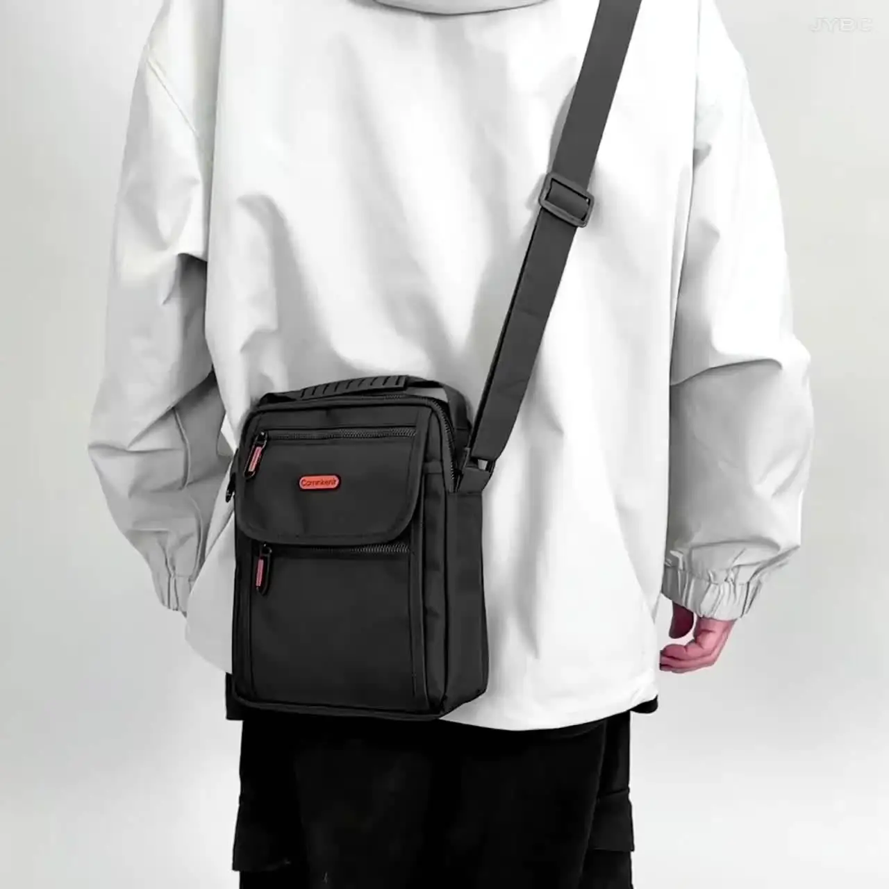 Мужская повседневная новая сумка через плечо из нейлоновой ткани bolsos para hombre bolso