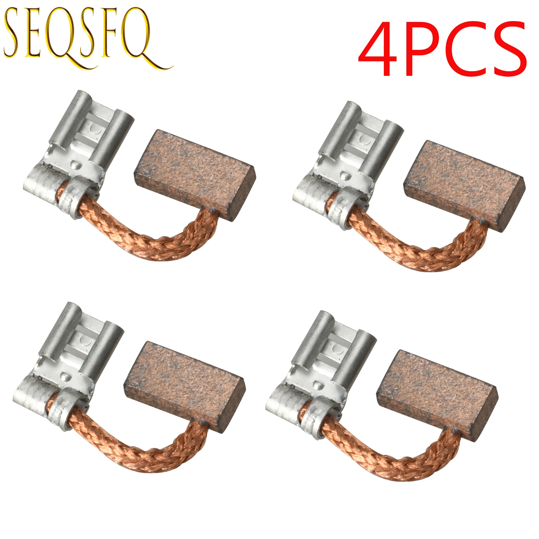 4PCS Set Carbon Brush 69J-43891 For Yamaha Outboard Motor 4 Stroke 200HP 225HP 250HP 300HP Trim Tilt Motor 69J-43891-00 69J43891 carbon brush holder