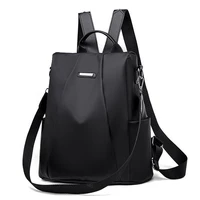 New Women's Multifunction Backpack Casual Solid Color School Bag  For Girls Fashion Detachable Strap Travel Shoulder Bag - Image 4