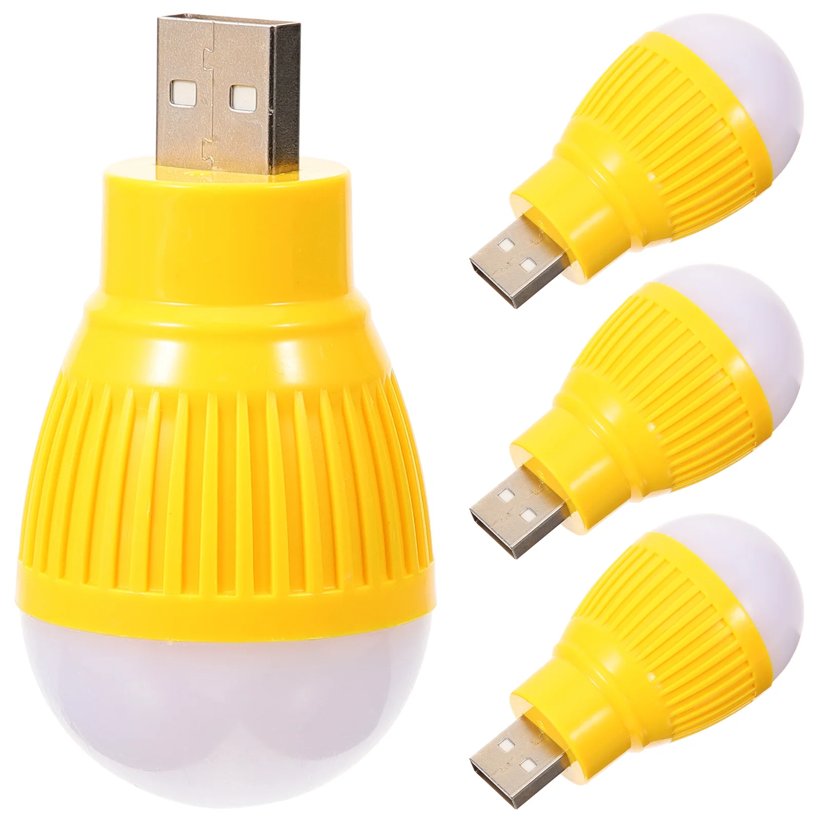 

4pcs USB Small Light Bulbs Led Mini Lights Emergency Lights Small Lamps USB Lights