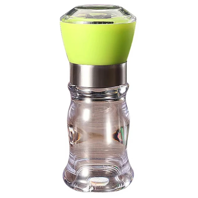 ABCA-Adjustable Ceramic Rotor Pepper Grinder-Refillable Manual Spice Mill Shaker, Essential Kitchen Tools For Seasoning