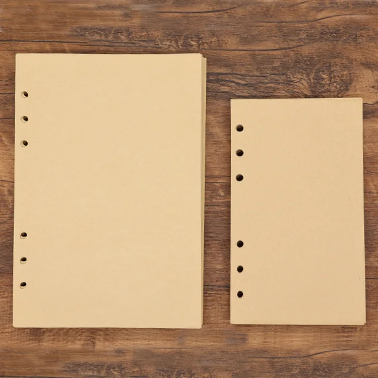 Craft Loose Leaf Notebook Refill - Spiral Binder Inner Pages with Line, Blank, and Grid Options