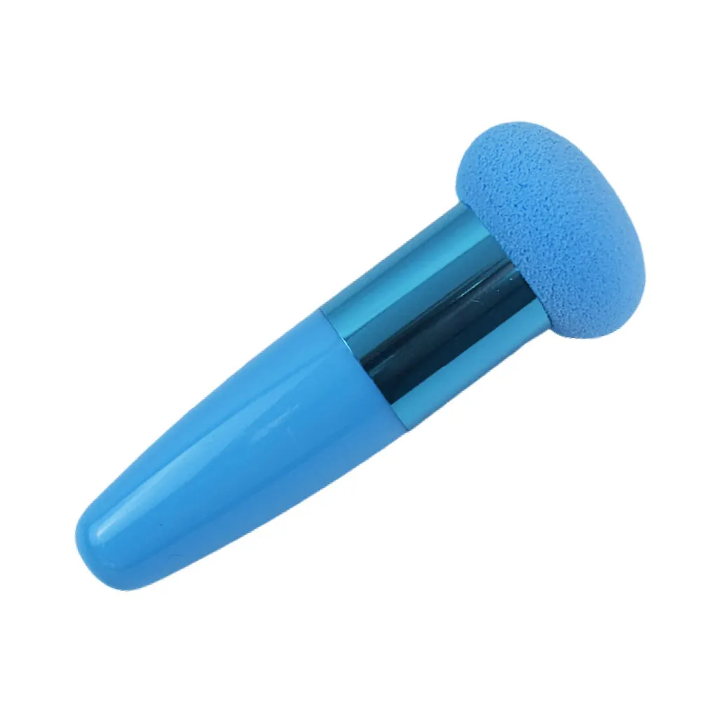 Mushroom Head Makeup Brushes Powder Puff Cosmetic Sponge with Handle Women Fashion Professional Makeup Beauty Tools