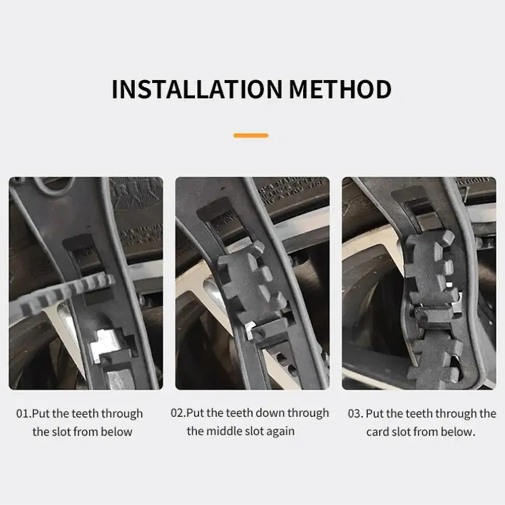 Winter Car Motor Snow Chain Antiskid Outdoor Snow Car Motorcycle Tire Emergency Anti-Skid Tyre Chains 5/10pcs Auto Accessories